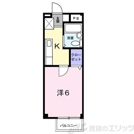 キャッスルミノオの物件間取画像